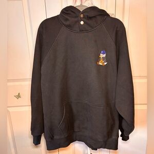 DuckingNice Black New Yorker Duck Hoodie